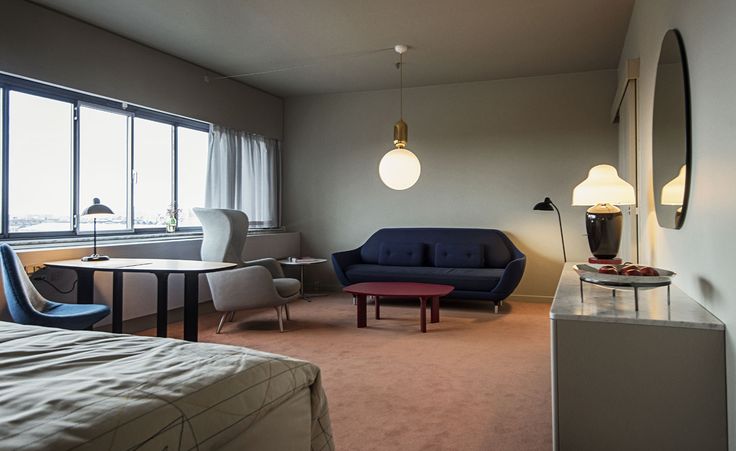 la suite 506 du SAS Royal Hotel de Copenhague